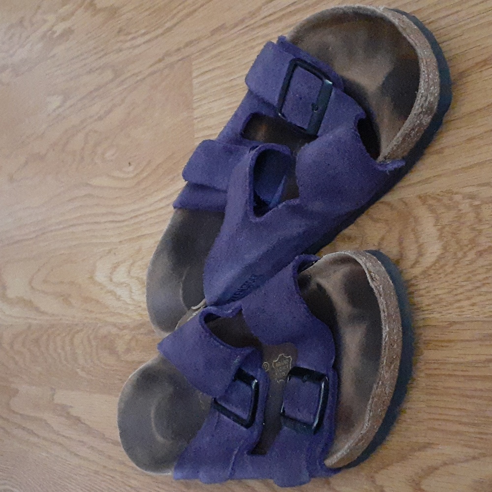 Birkenstock Purple Suede Arizona 42 / 9- 9.5
